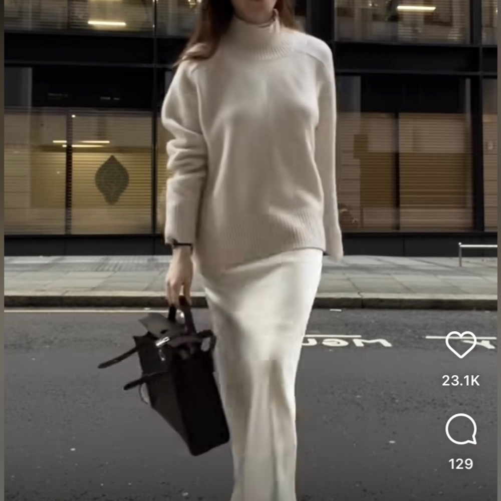 Cult Gaia Wool Cashmere KNIT SWEATER - Picture 9 of 9